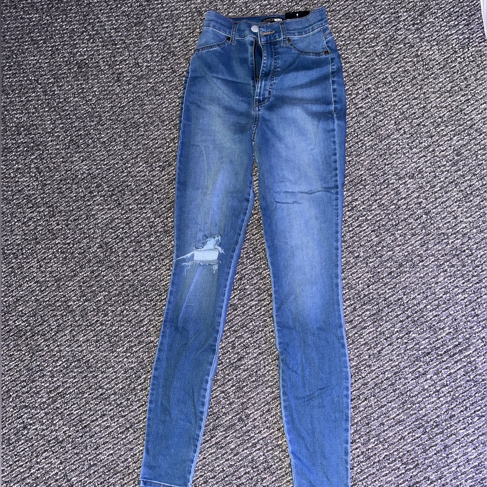 Fashion nova high waisted jeans